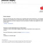 Phishing : itunes